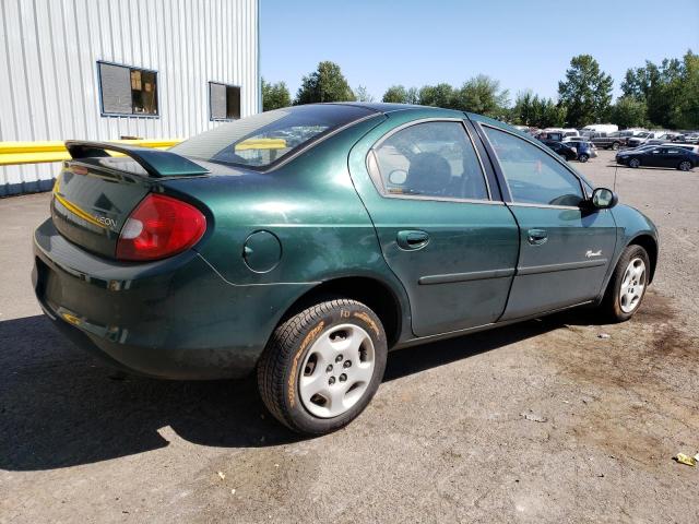 1P3ES46C4YD574999 - 2000 PLYMOUTH NEON BASE 绿色 照片 3