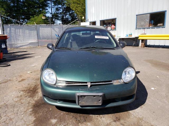 1P3ES46C4YD574999 - 2000 PLYMOUTH NEON BASE 绿色 照片 5