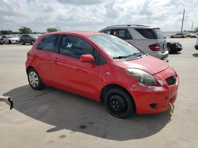 JTDJT923075082509 - 2007 TOYOTA YARIS RED photo 4