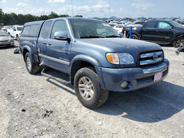 5TBRT34174S445916 - 2004 TOYOTA TUNDRA ACCESS CAB SR5 BLUE photo 4