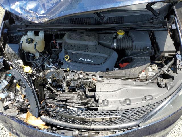 2C4RC1AG4JR109794 - 2018 CHRYSLER PACIFICA L BLUE photo 12