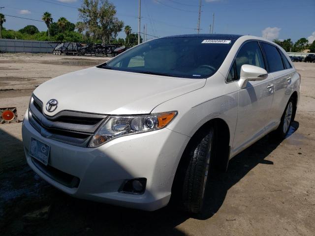 4T3ZA3BB7DU074750 - 2013 TOYOTA VENZA LE WHITE photo 1