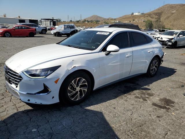 KMHL24JJ6LA013643 - 2020 HYUNDAI SONATA HYBRID WHITE photo 1