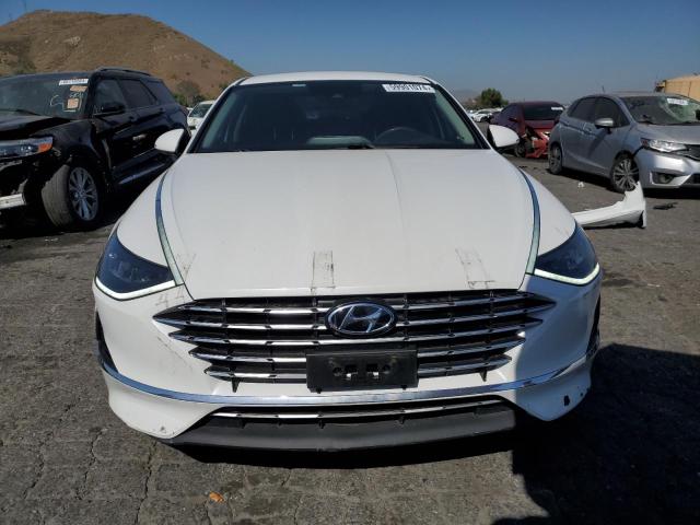 KMHL24JJ6LA013643 - 2020 HYUNDAI SONATA HYBRID WHITE photo 5