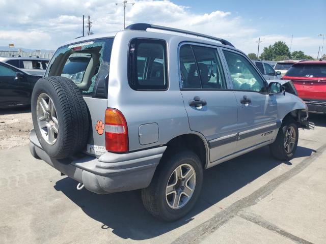 2CNBJ134X46915344 - 2004 CHEVROLET TRACKER SILVER photo 3