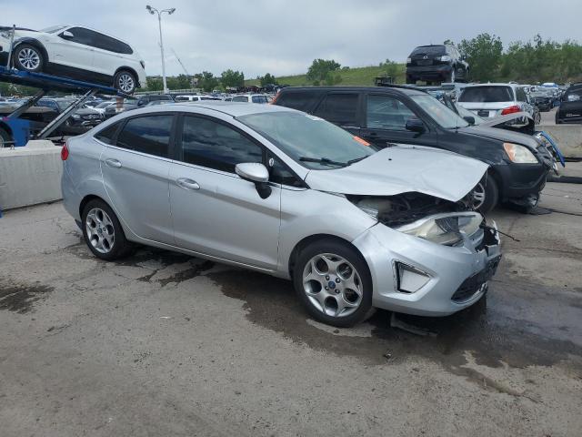 3FADP4CJ3BM148691 - 2011 FORD FIESTA SEL SILVER photo 4