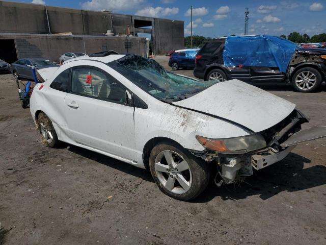 2HGFG12858H570115 - 2008 HONDA CIVIC EX WHITE photo 4