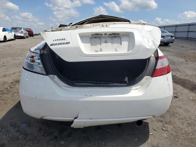 2HGFG12858H570115 - 2008 HONDA CIVIC EX WHITE photo 6