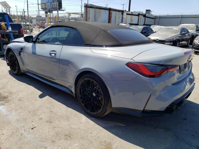 WBS33BA07NCJ24246 - 2022 BMW M4 COMPETITION GRAY photo 2