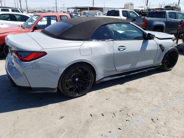 WBS33BA07NCJ24246 - 2022 BMW M4 COMPETITION GRAY photo 3