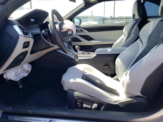 WBS33BA07NCJ24246 - 2022 BMW M4 COMPETITION GRAY photo 7