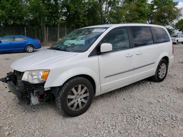 2C4RC1BGXER446040 - 2014 CHRYSLER TOWN & COU TOURING WHITE photo 1