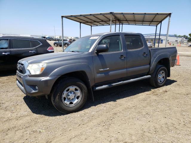 3TMJU4GN2FM188401 - 2015 TOYOTA TACOMA DOUBLE CAB PRERUNNER GRAY photo 1