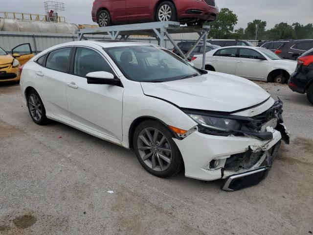 19XFC1F37KE009426 - 2019 HONDA CIVIC EX Blanc photo 4