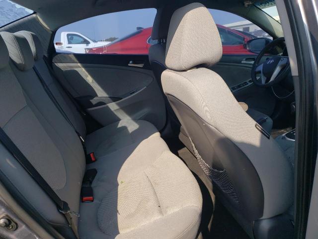 KMHCT4AE6DU306989 - 2013 HYUNDAI ACCENT GLS GRAY photo 10
