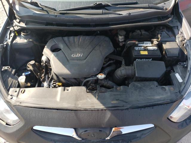 KMHCT4AE6DU306989 - 2013 HYUNDAI ACCENT GLS GRAY photo 11