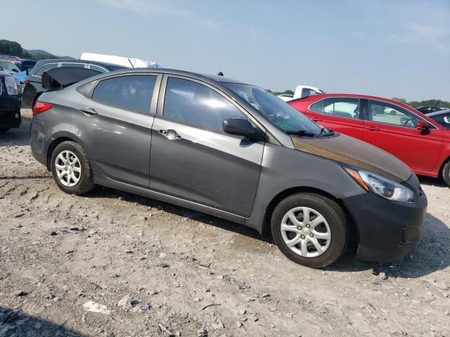KMHCT4AE6DU306989 - 2013 HYUNDAI ACCENT GLS GRAY photo 4