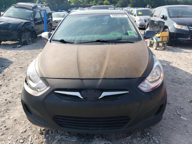 KMHCT4AE6DU306989 - 2013 HYUNDAI ACCENT GLS GRAY photo 5
