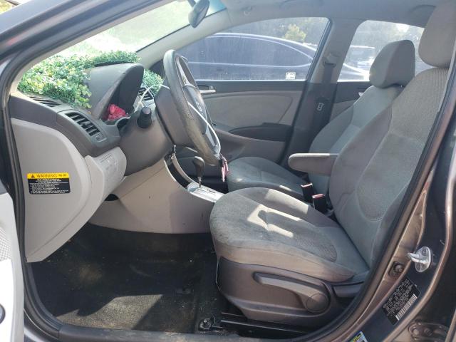 KMHCT4AE6DU306989 - 2013 HYUNDAI ACCENT GLS GRAY photo 7