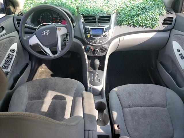 KMHCT4AE6DU306989 - 2013 HYUNDAI ACCENT GLS GRAY photo 8
