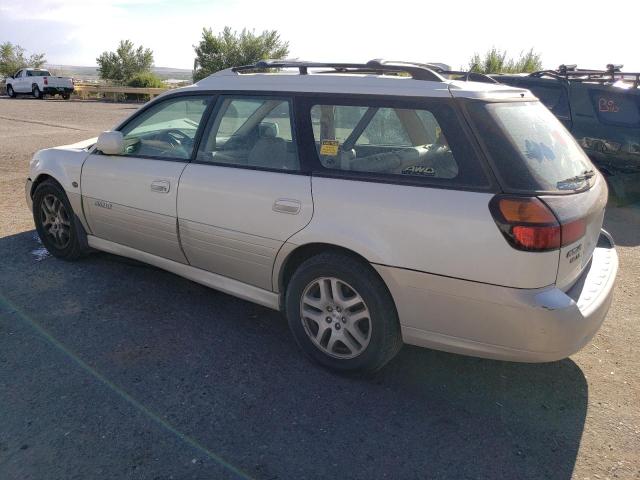 4S3BH806547634387 - 2004 SUBARU LEGACY OUTBACK H6 3.0 LL BEAN WHITE photo 2