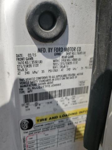 5LMJJ2JT7FEJ08660 - 2015 LINCOLN NAVIGATOR WHITE photo 13