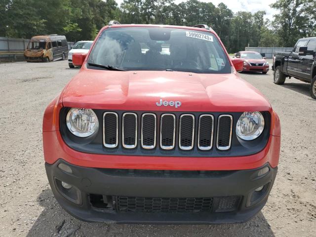 ZACCJABB1JPJ22115 - 2018 JEEP RENEGADE LATITUDE RED photo 5