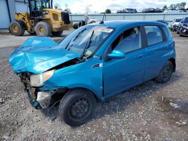 KL1TD66E79B614561 - 2009 CHEVROLET AVEO LS 蓝色 照片 1