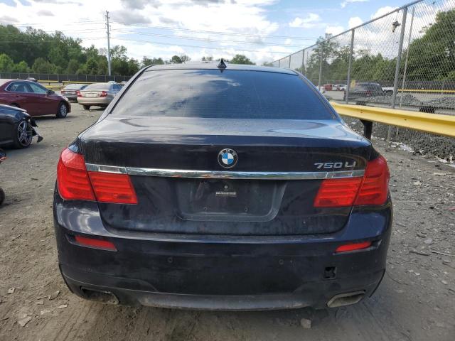 WBAKC8C54BC431655 - 2011 BMW 750 LXI BLUE photo 6