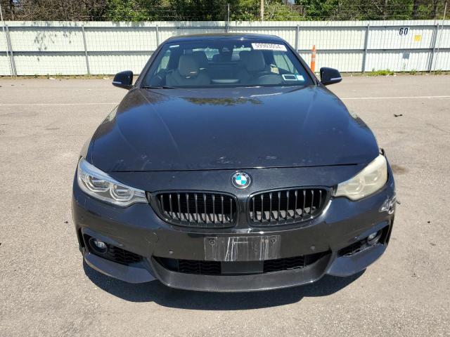 WBA3T7C58F5A36342 - 2015 BMW 435 XI BLACK photo 5