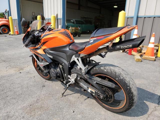 JH2PC401X8M100107 - 2008 HONDA CBR600 RR ORANGE photo 3