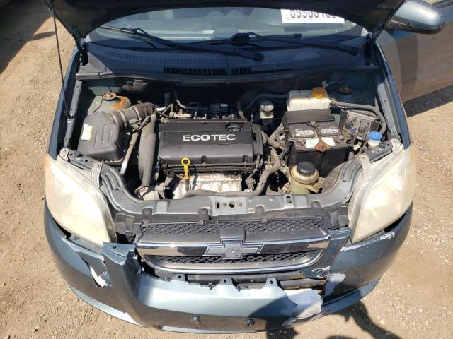KL1TD5DE9AB132367 - 2010 CHEVROLET AVEO LS 蓝色 照片 11