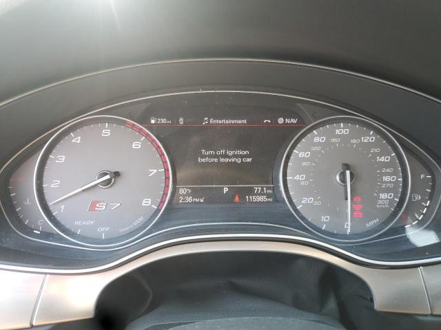 WAU2FBFC6HN125956 - 2017 AUDI S7 PRESTIGE Boz foto 9