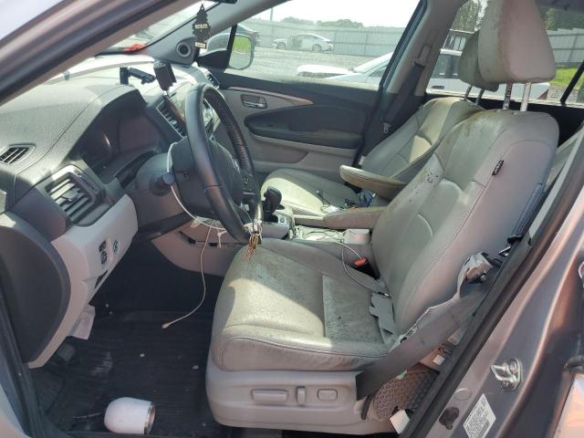 5FNYF5H55LB026243 - 2020 HONDA PILOT EXL SILVER photo 7