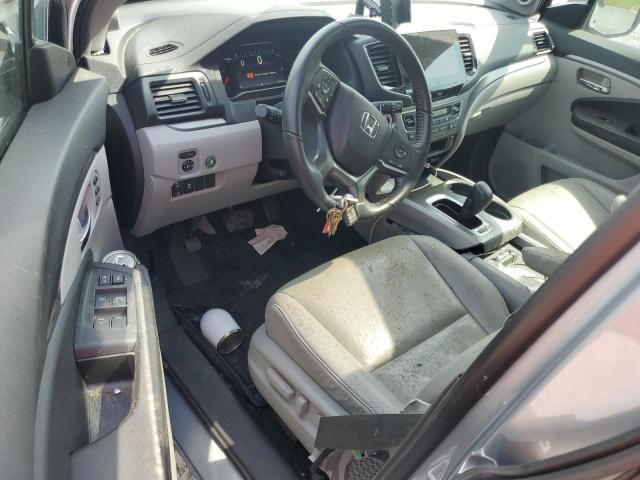 5FNYF5H55LB026243 - 2020 HONDA PILOT EXL SILVER photo 8