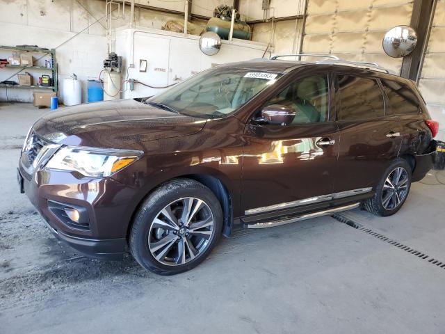 5N1DR2MM1KC602712 - 2019 NISSAN PATHFINDER S BURGUNDY photo 1