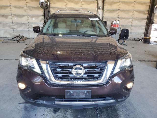 5N1DR2MM1KC602712 - 2019 NISSAN PATHFINDER S BURGUNDY photo 5