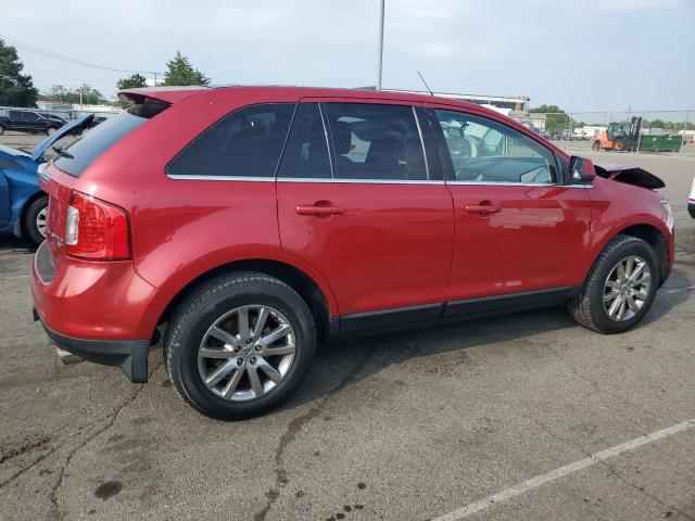 2FMDK4KC0BBA75109 - 2011 FORD EDGE LIMITED RED photo 3