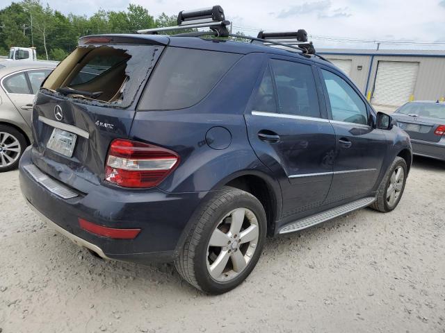 4JGBB8GB7BA703337 - 2011 MERCEDES-BENZ ML 350 4MATIC BLUE photo 3
