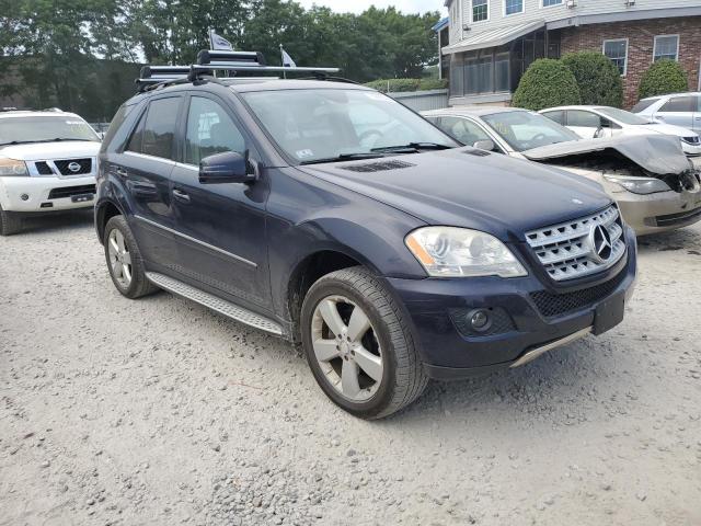 4JGBB8GB7BA703337 - 2011 MERCEDES-BENZ ML 350 4MATIC BLUE photo 4