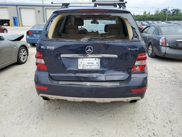4JGBB8GB7BA703337 - 2011 MERCEDES-BENZ ML 350 4MATIC BLUE photo 6