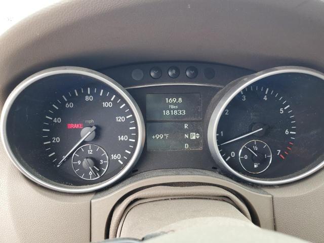 4JGBB8GB7BA703337 - 2011 MERCEDES-BENZ ML 350 4MATIC BLUE photo 9