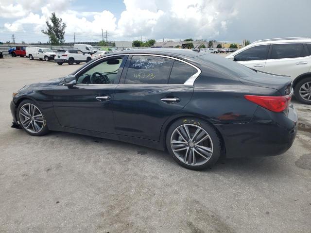 JN1BV7AP2FM338843 - 2015 INFINITI Q50 BASE BLACK photo 2