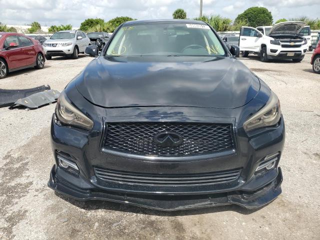 JN1BV7AP2FM338843 - 2015 INFINITI Q50 BASE BLACK photo 5