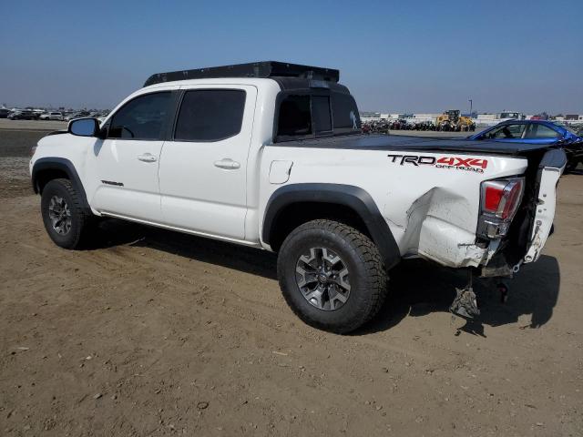 3TMCZ5AN5MM421757 - 2021 TOYOTA TACOMA DOUBLE CAB WHITE photo 2