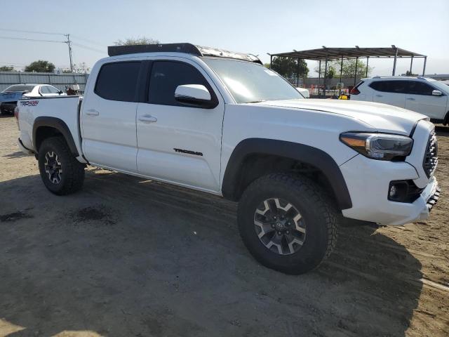 3TMCZ5AN5MM421757 - 2021 TOYOTA TACOMA DOUBLE CAB WHITE photo 4