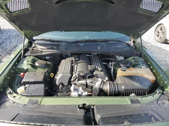 2C3CDZFJ7KH665552 - 2019 DODGE CHALLENGER R/T SCAT PACK GREEN photo 11