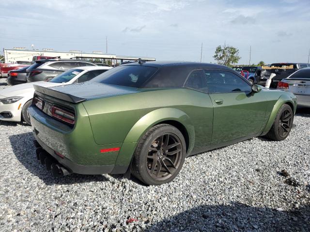 2C3CDZFJ7KH665552 - 2019 DODGE CHALLENGER R/T SCAT PACK GREEN photo 3