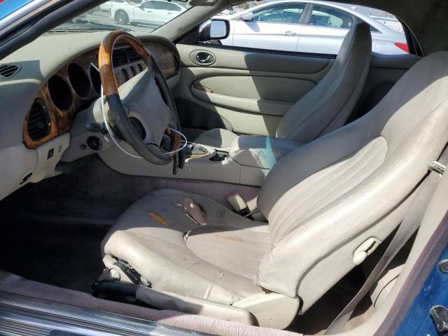 SAJGX2740VC006435 - 1997 JAGUAR XK8 BLUE photo 7