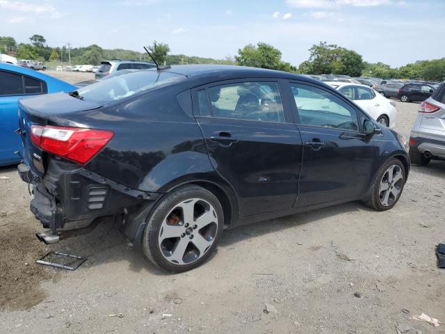 KNADN4A32D6149979 - 2013 KIA RIO EX BLACK photo 3